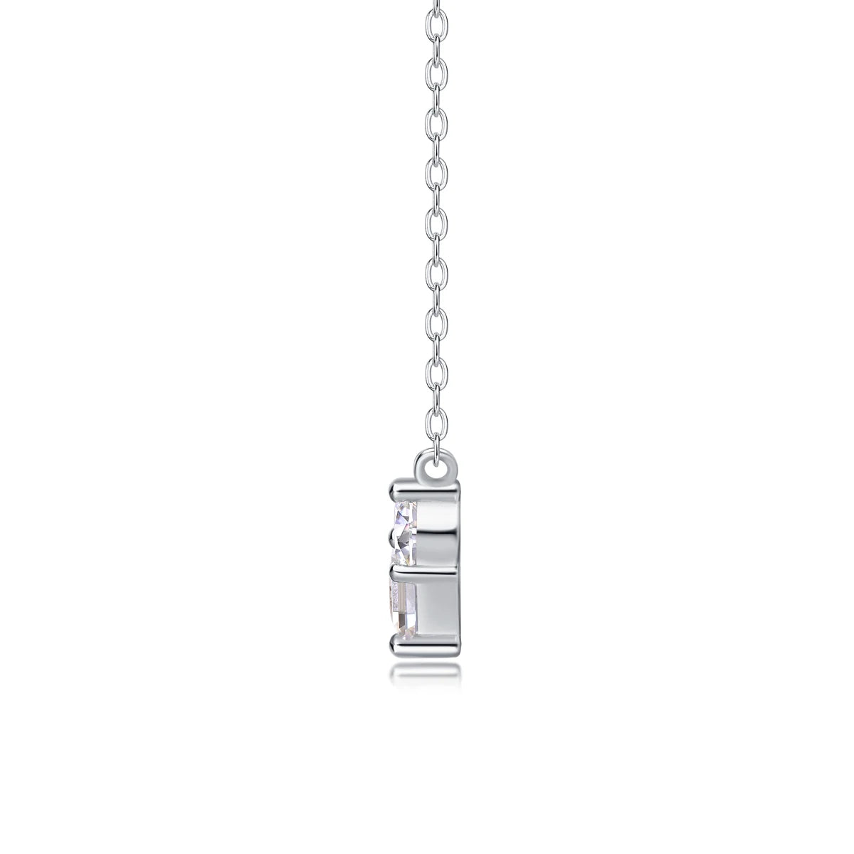 Colar Coração Moissanite