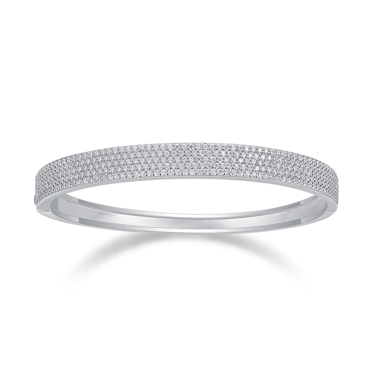 Bracelete De Prata Rígido