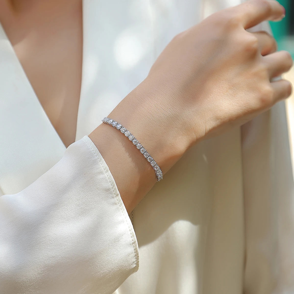 Bracelete Barra Prata